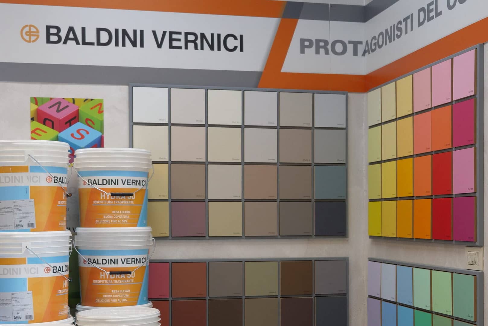 Colori di esempio a muro